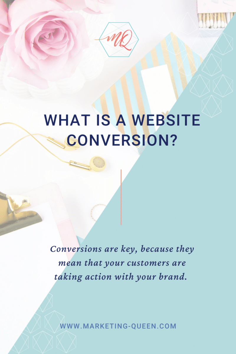 what is a website conversion?